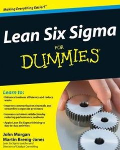 Lean Six Sigma For Dummies Book
